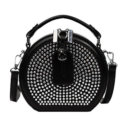 Bolso de piel sintetica con pedreria de Alta Calidad