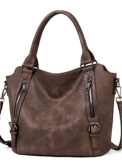 Bolso bandolera de hombro de gran capacidad de estilo retro