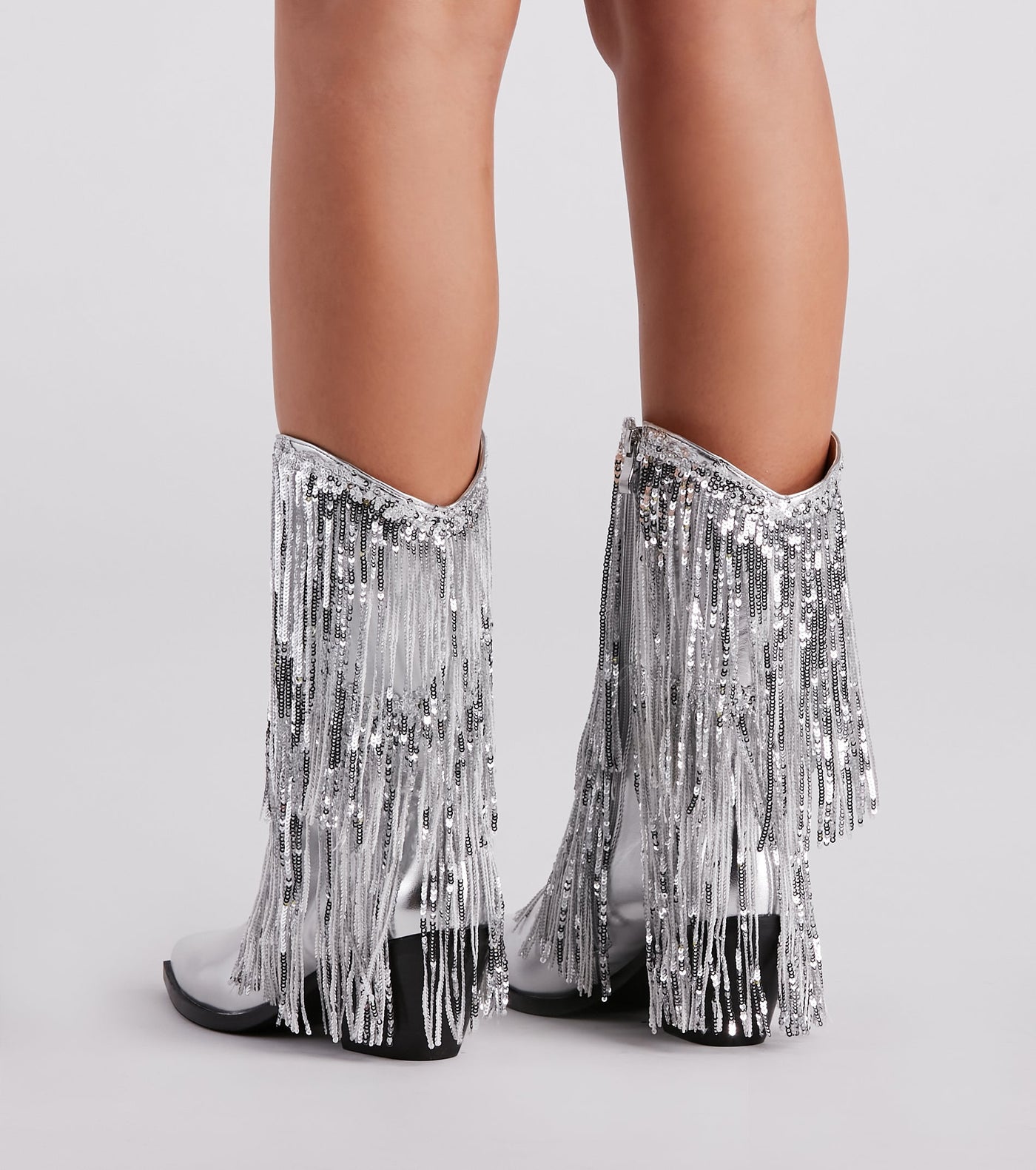 Leonor| Botas palta con flecos