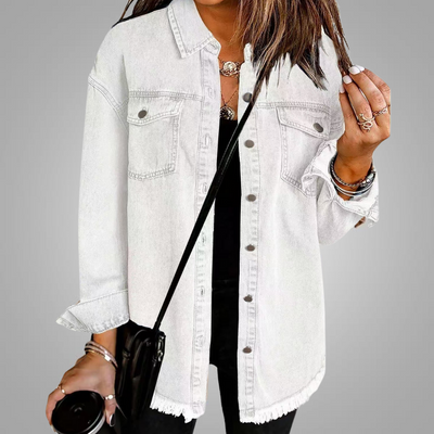 Roxana | Chaqueta vaquera con flecos