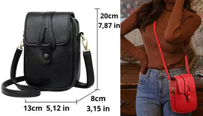 Amine™ | Retro bolso de cuero