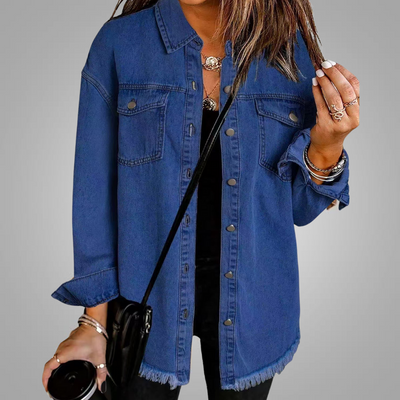 Roxana | Chaqueta vaquera con flecos