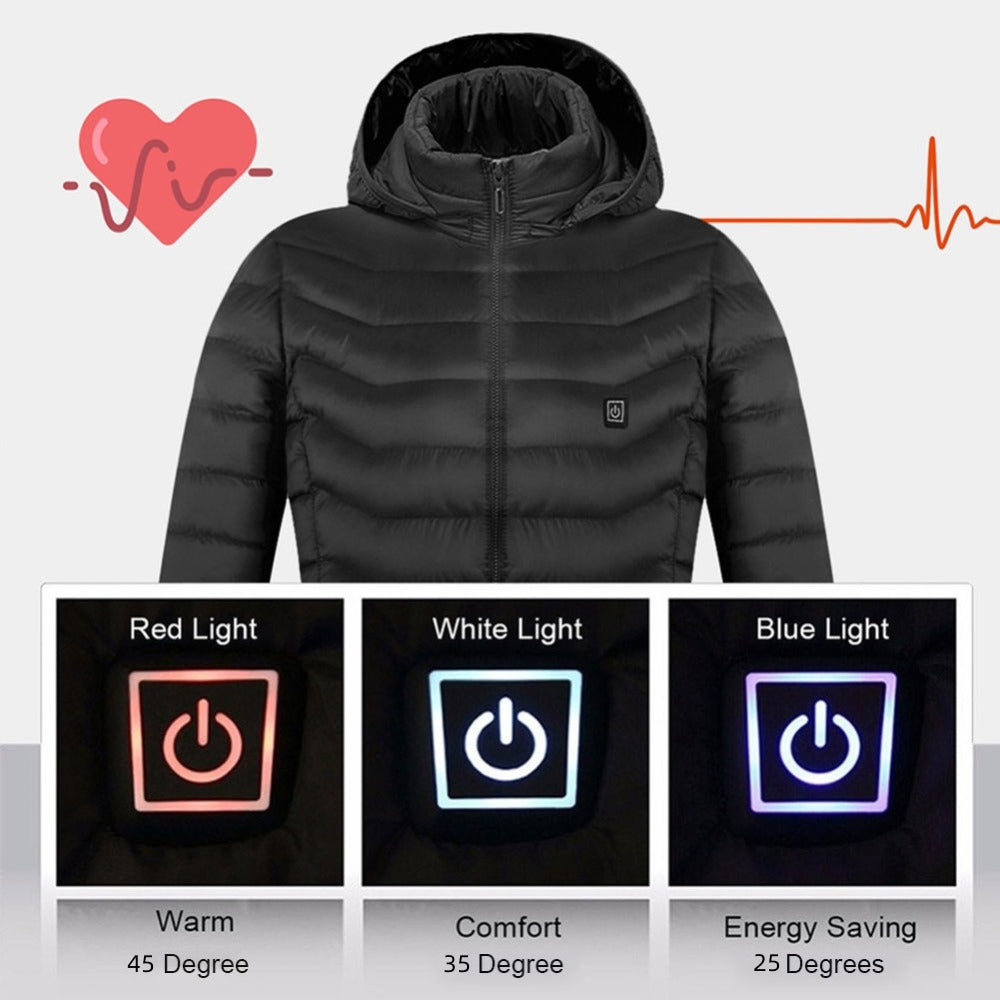 ♨️ Chaqueta Eléctrica de Calor Inducido para Invierno