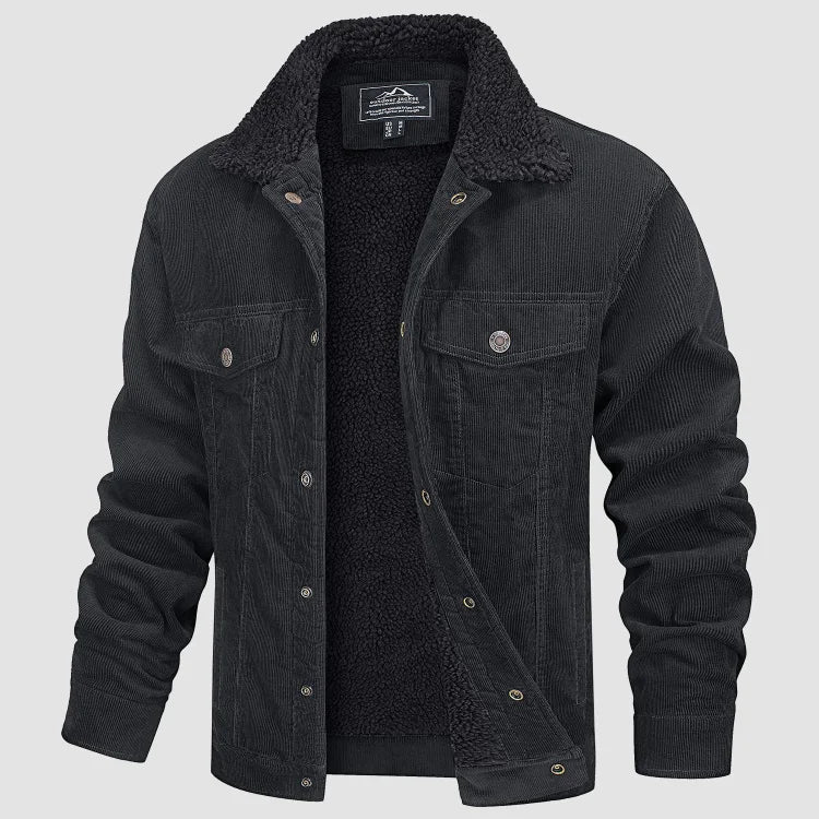 MANU - chaqueta de pana de moda para hombre