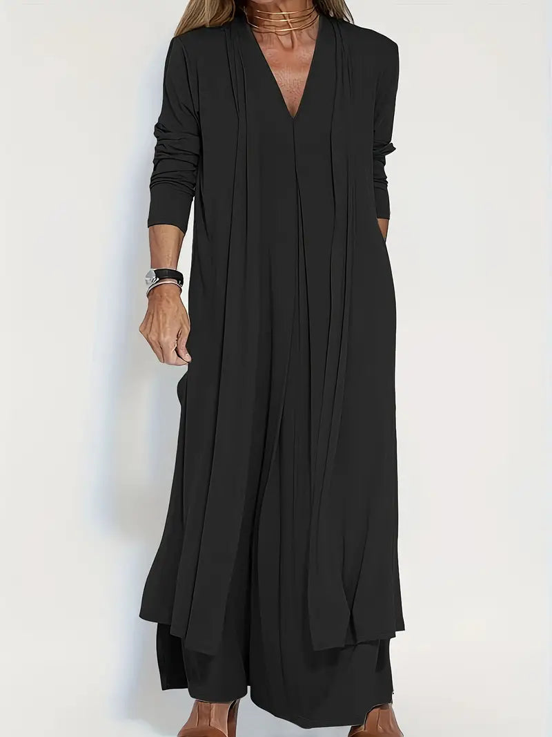 Marta| conjunto comodo y casual, combina con accesorios.