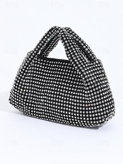 ABRIL| Bolso de pedreria de mano. formal e informal.
