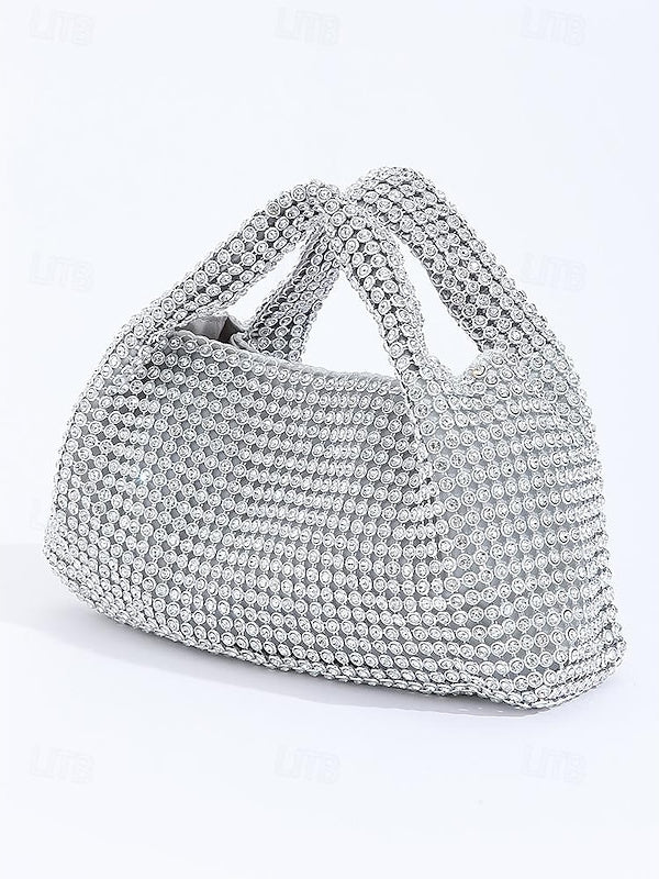 ABRIL| Bolso de pedreria de mano. formal e informal.