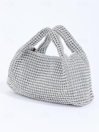 ABRIL| Bolso de pedreria de mano. formal e informal.
