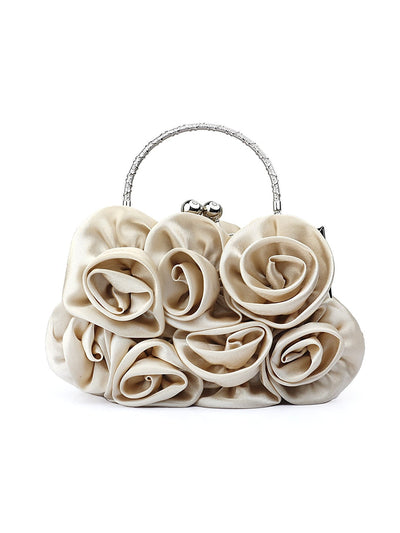 ALEXA| Bolsos de mano y bolsos de noche con cadena de aleación.