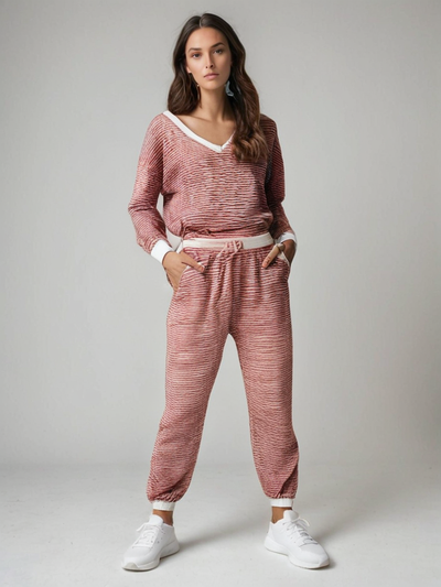 Pijama de dos piezas para mujer con tacto ultra suave.