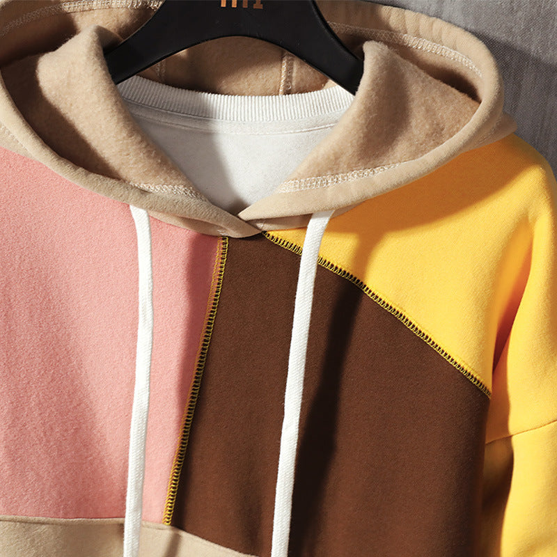 MIKEL| sudadera con capucha, de algodon premium.
