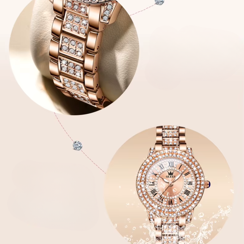 Reloj con Diamantes para Mujer