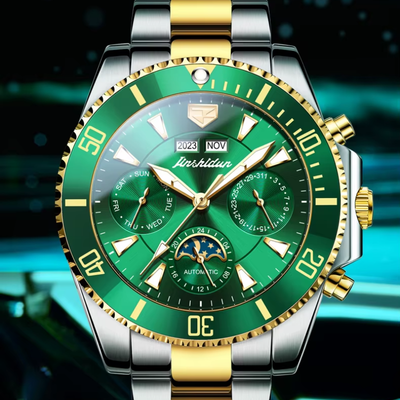 reloj de cuarzo fase lunar