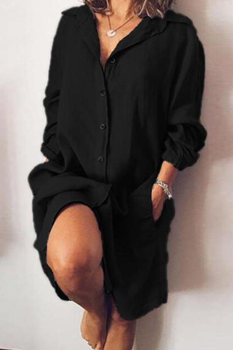 SANDRA| Vestido casual y elegante de moda.