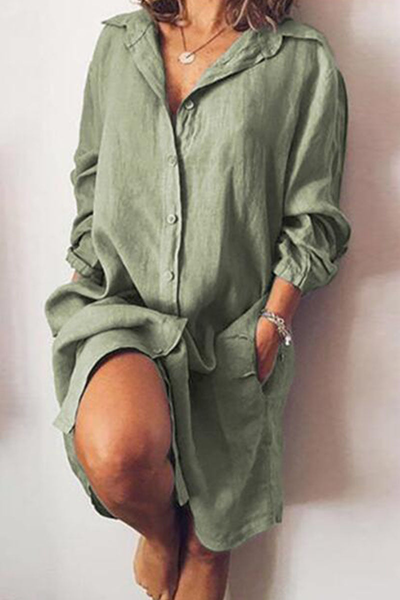 SANDRA| Vestido casual y elegante de moda.