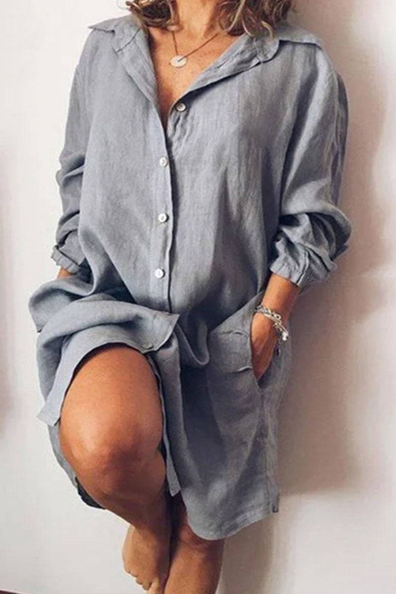 SANDRA| Vestido casual y elegante de moda.