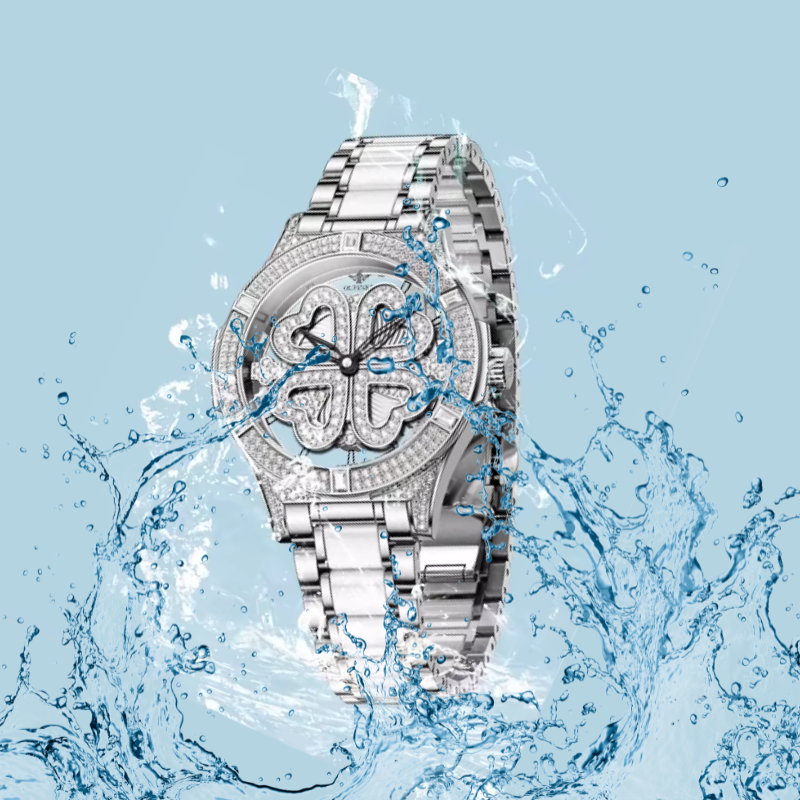 Reloj de Corazones con Movimiento