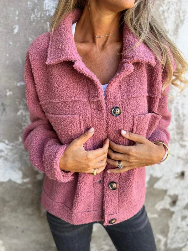 DIANA| Elegante chaqueta mezcla lana.