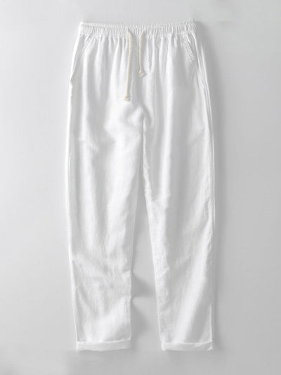 CARLOS| conjunto de lino de hombre, pantalon corto.