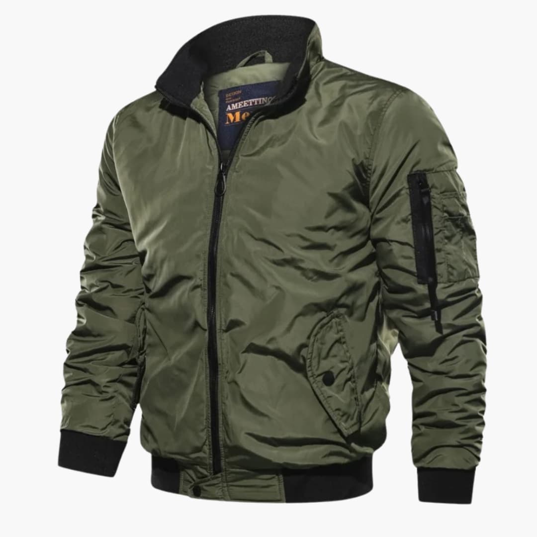 MARIO | Chaqueta con estilo bomber, Elegante.