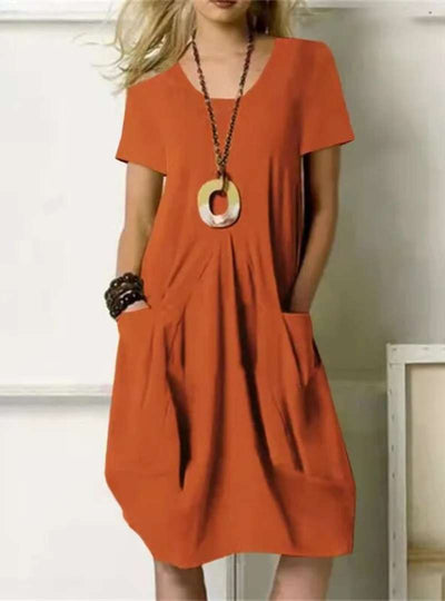 FRANCIS- VESTIDO CÓMODO CON BOLSILLOS