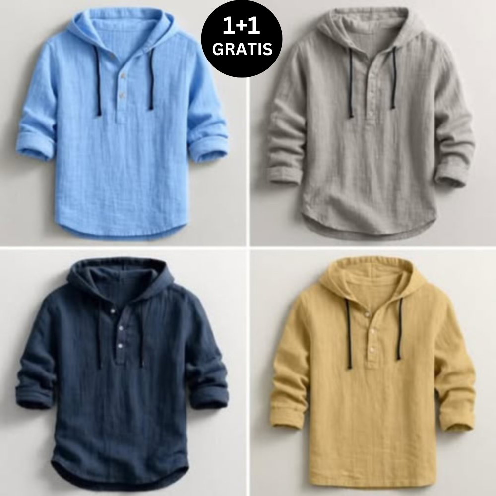 ANGELI | Camisa de lujo con capucha ( 1 + 1 )