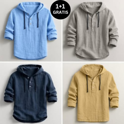 ANGELI | Camisa de lujo con capucha ( 1 + 1 )