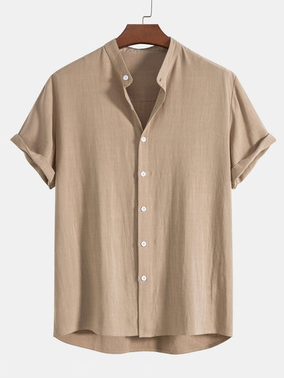 CARLOS| conjunto de lino de hombre, pantalon corto.