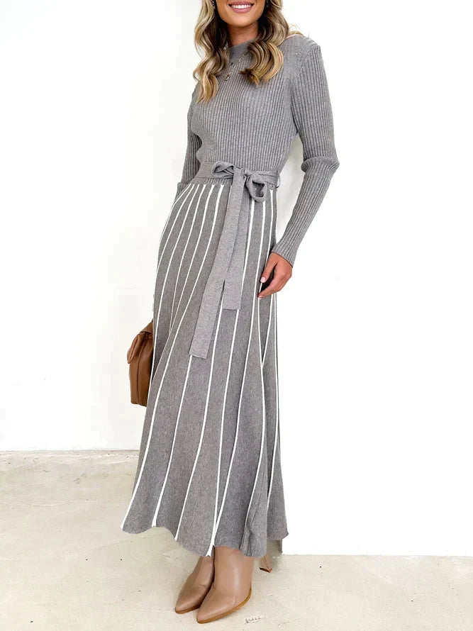 Sara| Vestido otoñal, elegante
