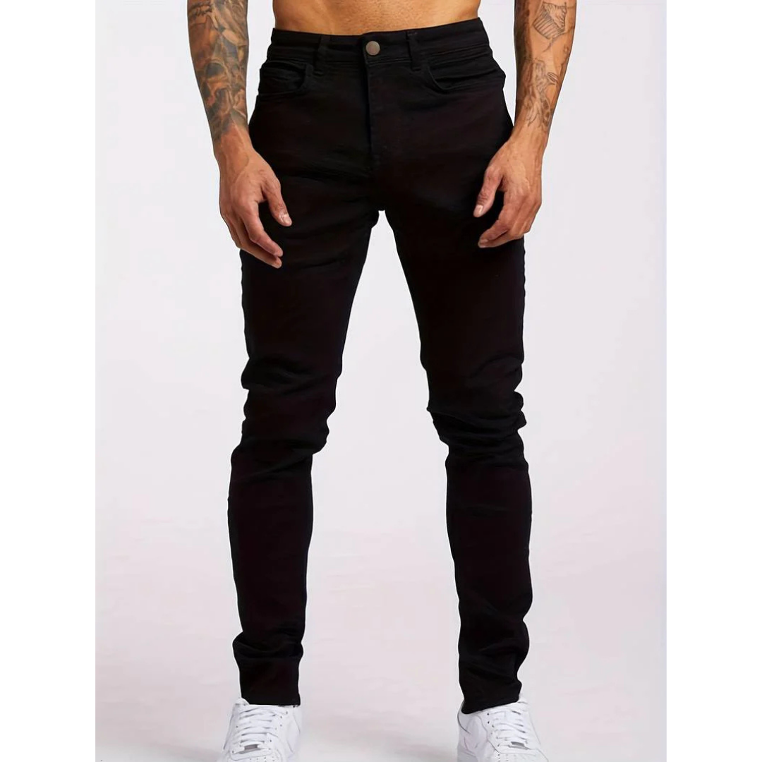 SANTI | Jeans moderno, tejido elastico, usual y comodo.