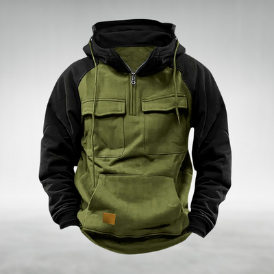 Sudadera con capucha multifuncional de invierno
