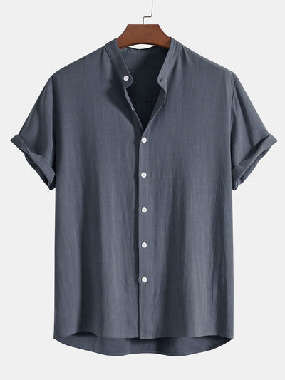 CARLOS| conjunto de lino de hombre, pantalon corto.