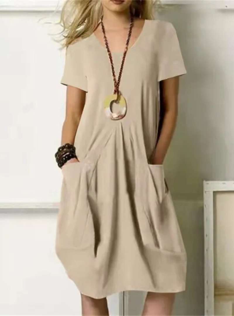 FRANCIS- VESTIDO CÓMODO CON BOLSILLOS