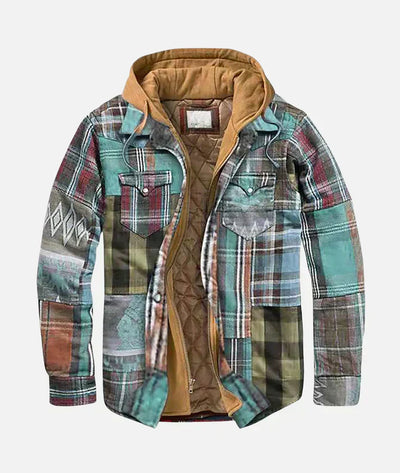 RAUL| Chaqueta de patchwork a cuadros