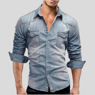 Leon™ | Camisa vaquera  Elegante y Polivalente.