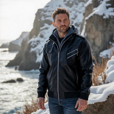 Adam™ | Chaqueta de cuero