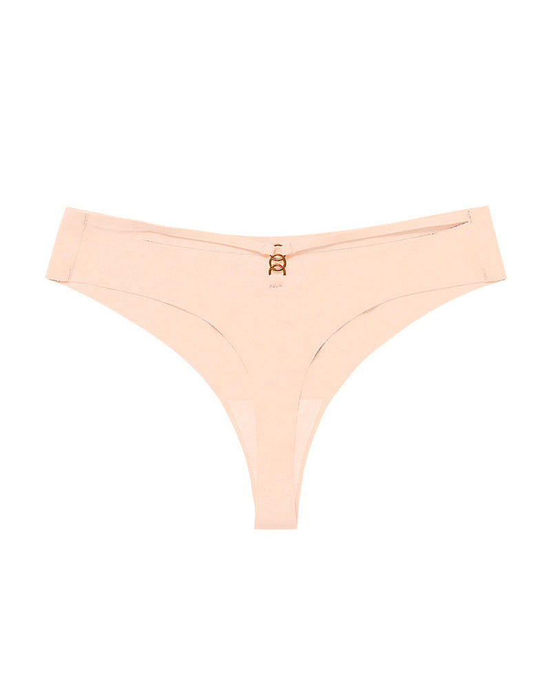 Tanga sexy, invisible, transpirable y sin costuras para mujer