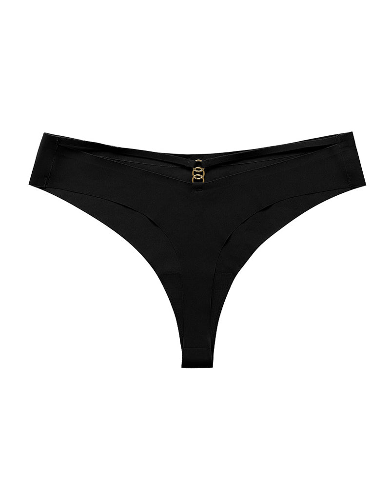 Tanga sexy, invisible, transpirable y sin costuras para mujer