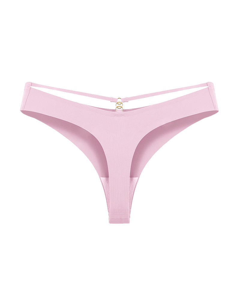 Tanga sexy, invisible, transpirable y sin costuras para mujer