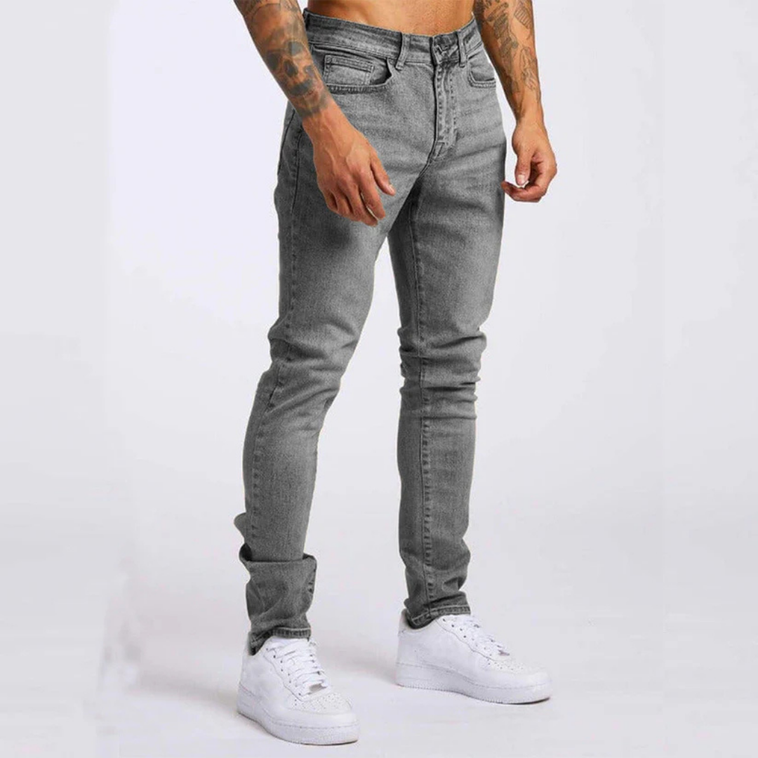 SANTI | Jeans moderno, tejido elastico, usual y comodo.