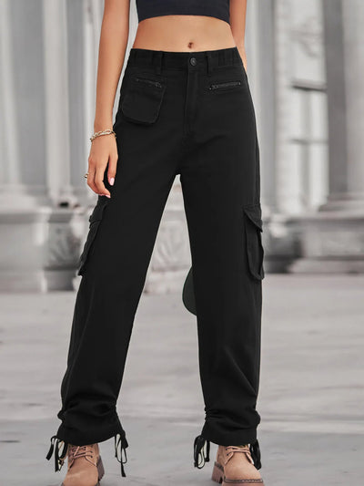 Solene - Pantalones cargo de estilo informal