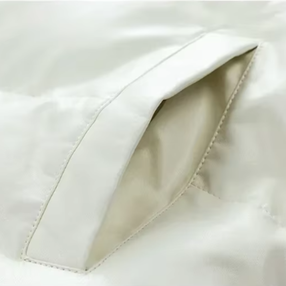 Elegante chaqueta acolchada