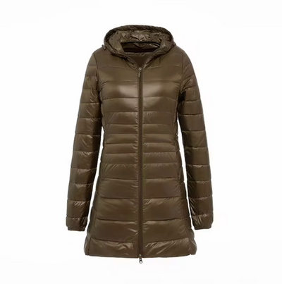 JULIA – Abrigo largo oversize acolchado
