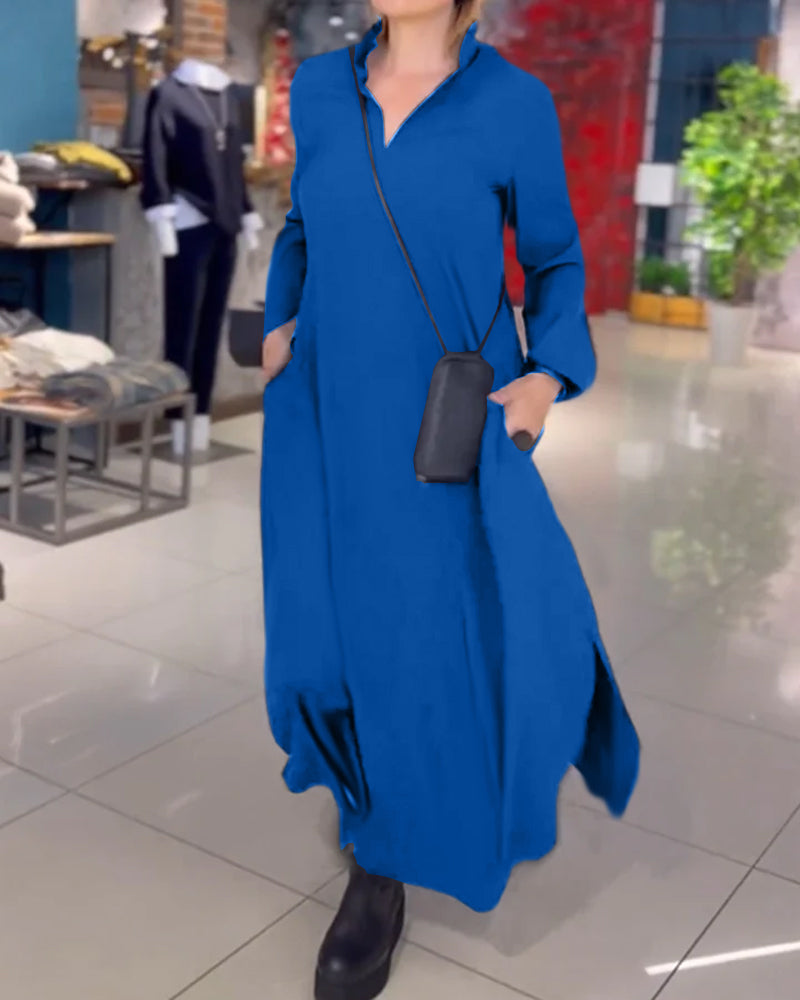 CLARA| Vestido holgado muy funcional.