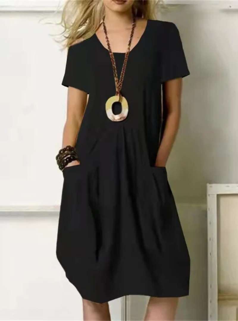 FRANCIS- VESTIDO CÓMODO CON BOLSILLOS