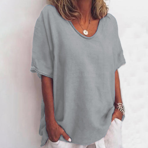 Gloria - Blusa de Verano Ligera y Transpirable
