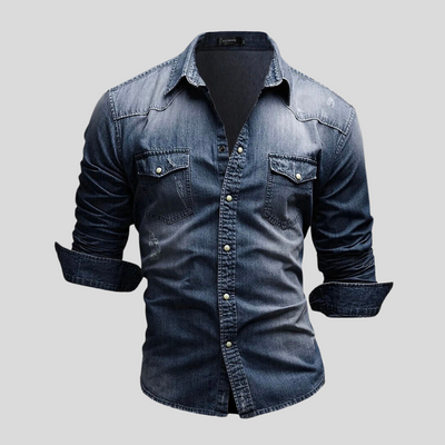 Leon™ | Camisa vaquera  Elegante y Polivalente.