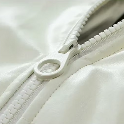 Elegante chaqueta acolchada