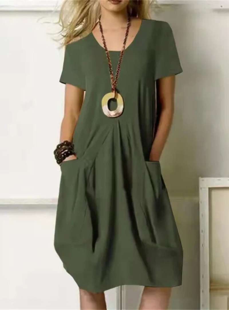 FRANCIS- VESTIDO CÓMODO CON BOLSILLOS