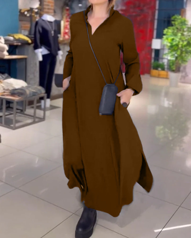 CLARA| Vestido holgado muy funcional.